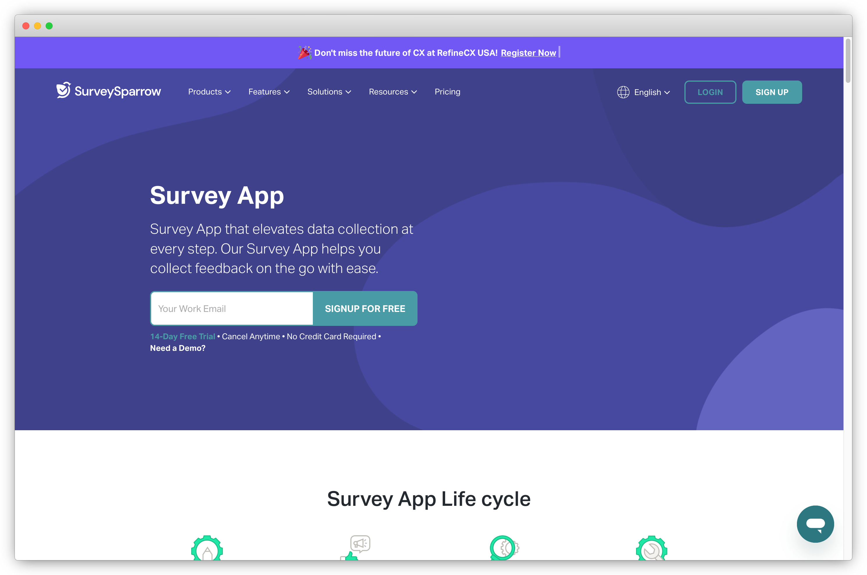 SurveySparrow Offline Survey Platform