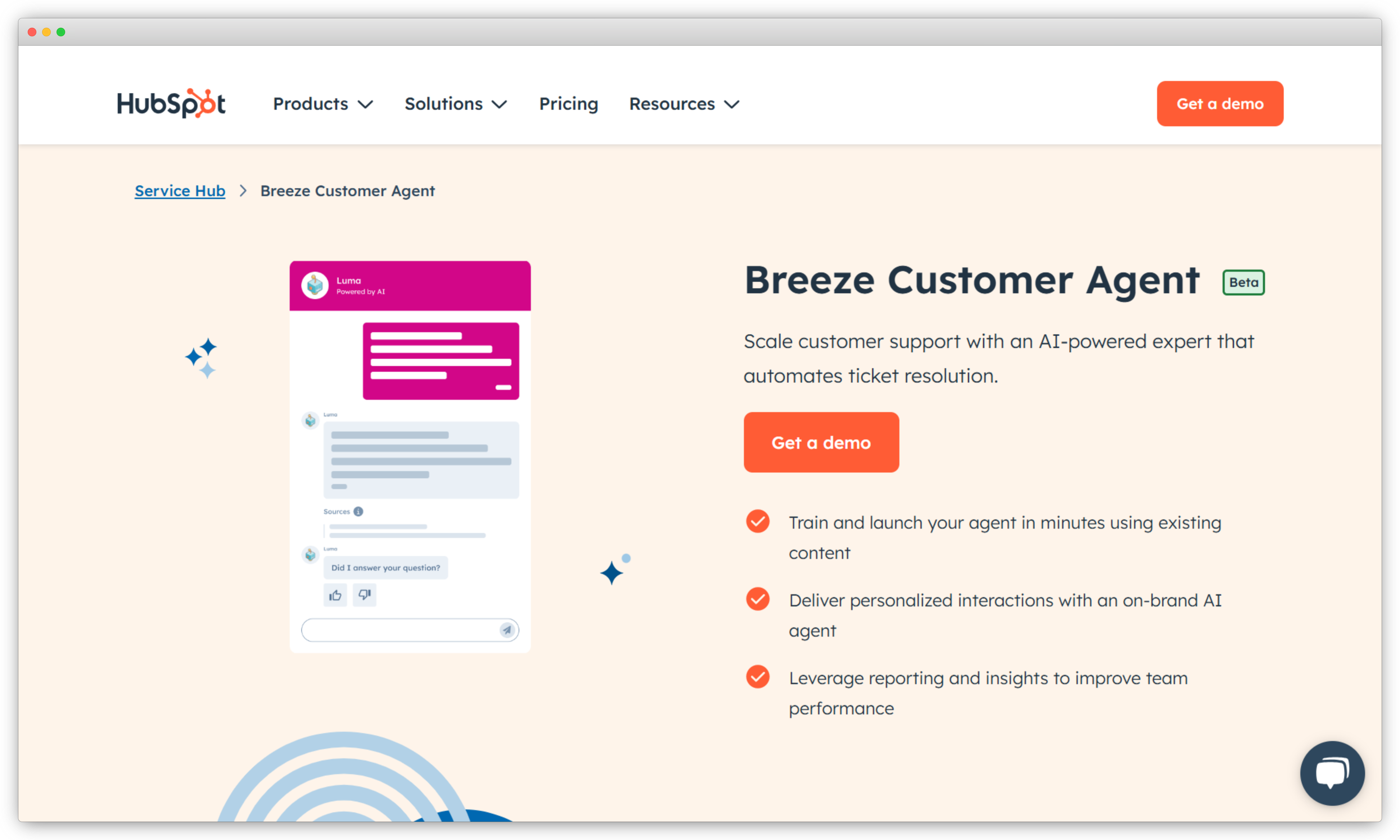 Customer Experience (CX) Software Platform - HubSpot Breeze