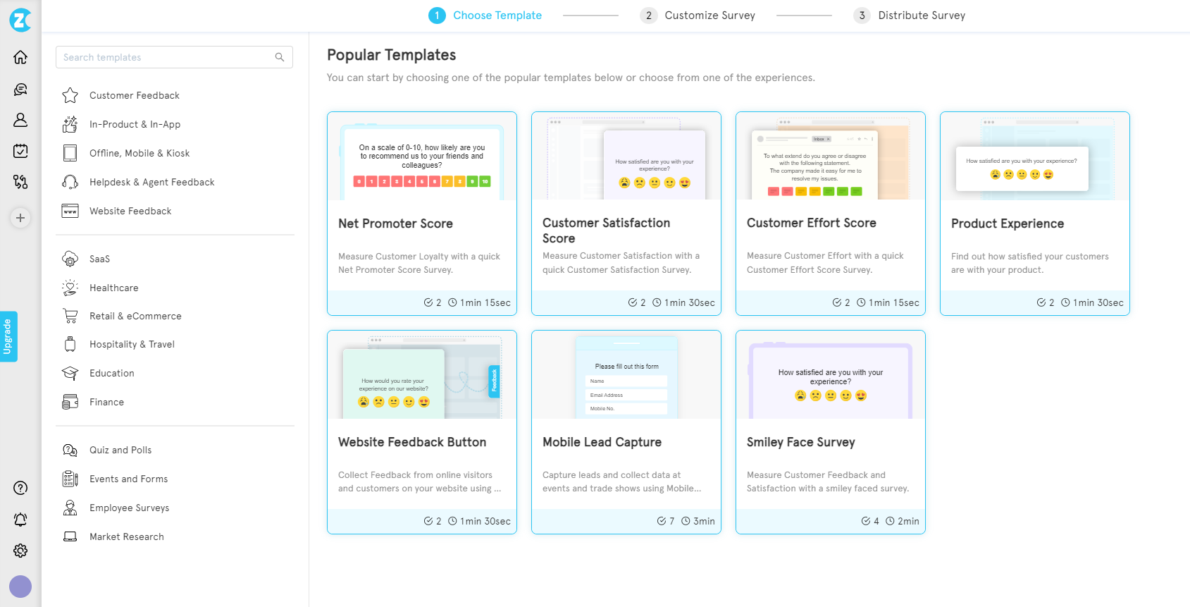 Website Feedback Form Zonka Feedback templates